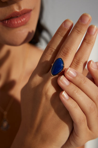 Vintage Lapis Lazuli Rings By Essimora